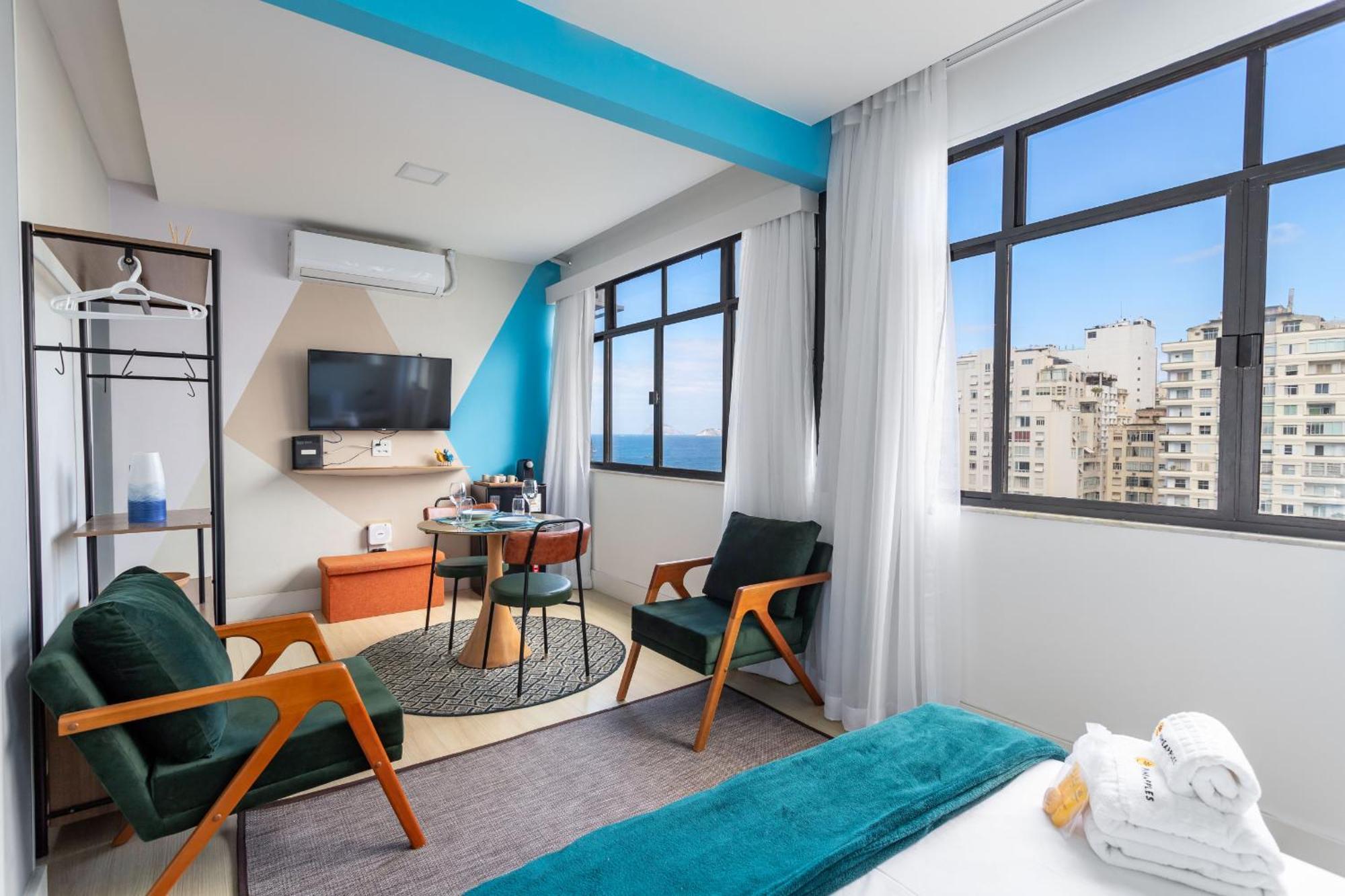 Pineapples Nsc1006 - Pet Friendly Com Vista A De Copacabana Apartamento